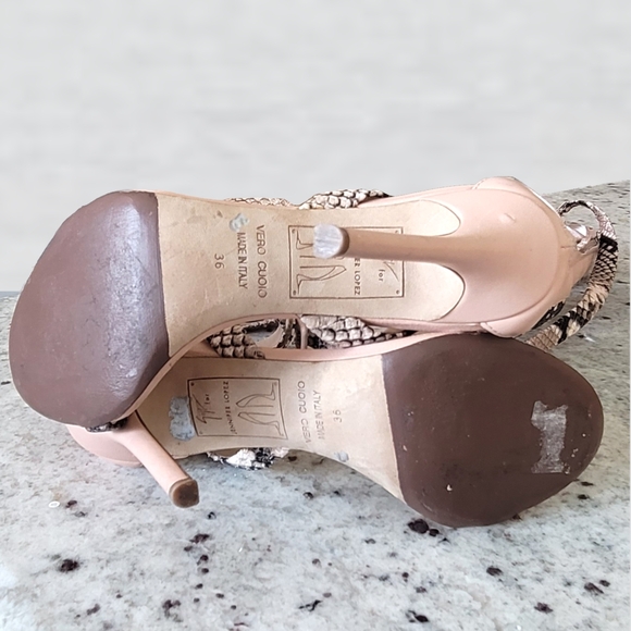 Giuseppe Zanotti Jennifer Lopez  Emme gladiator Sandal Heels 36 - Picture 9 of 13